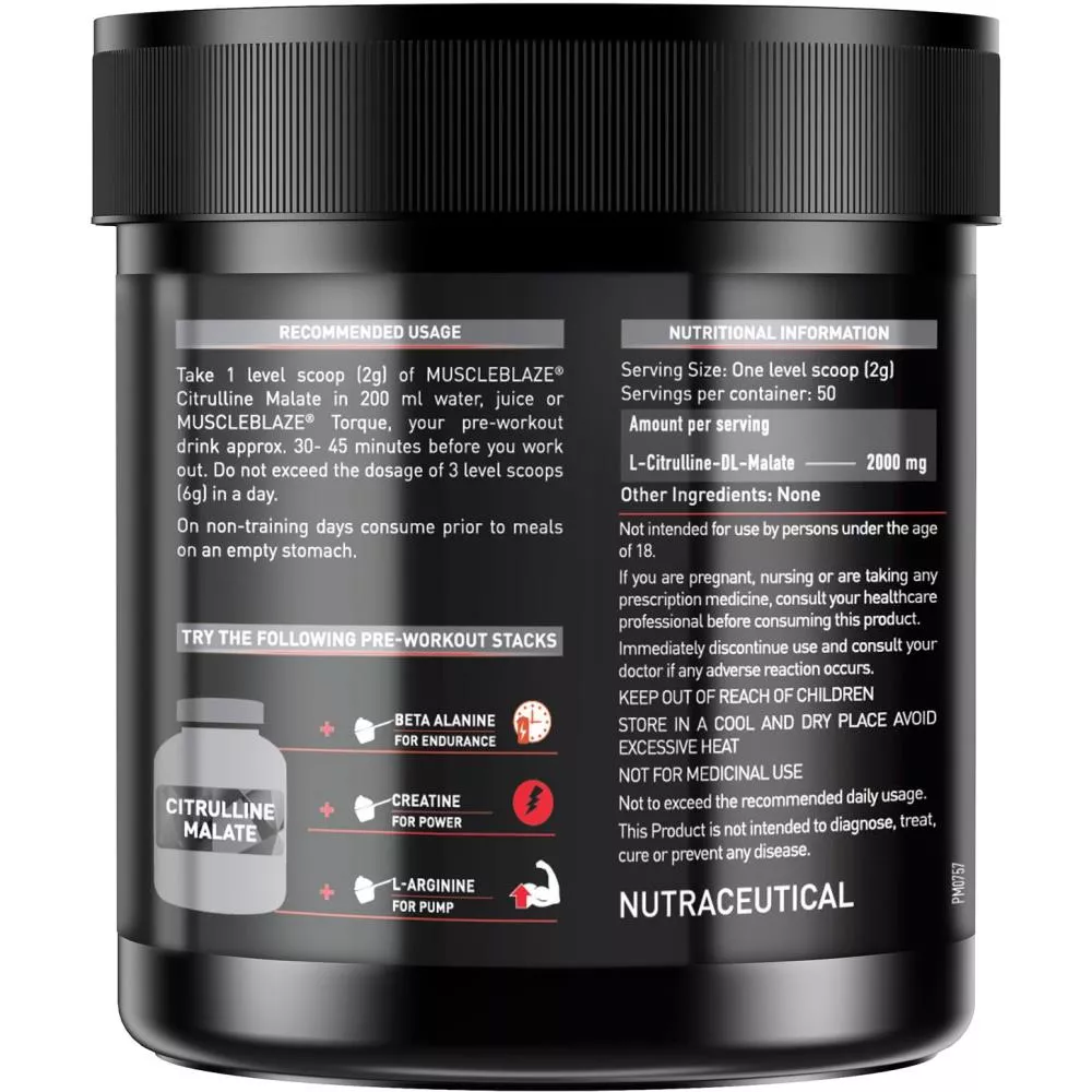 Muscleblaze Citrulline Malate (100g)