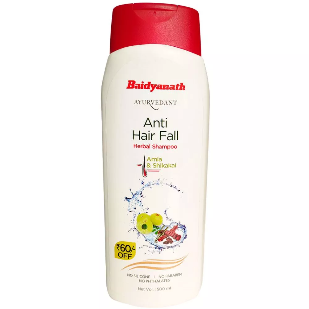 Buy Baidyanath Anti Hairfall Herbal Shampoo Online 9 Off
