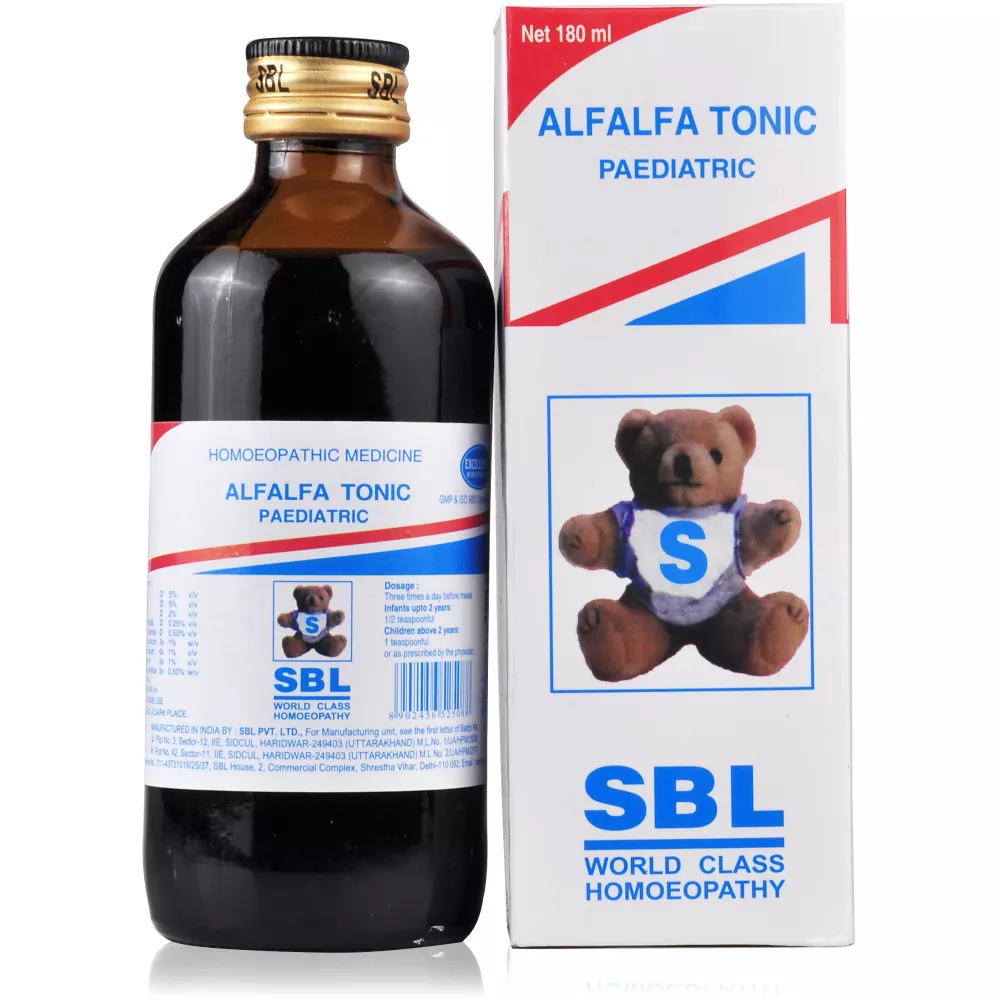 Buy SBL Alfalfa Tonic (Paediatric) Online - 15% Off! | Healthmug.com