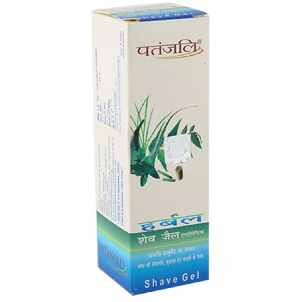 Buy Patanjali Herbal Shave Gel Online 10 Off!
