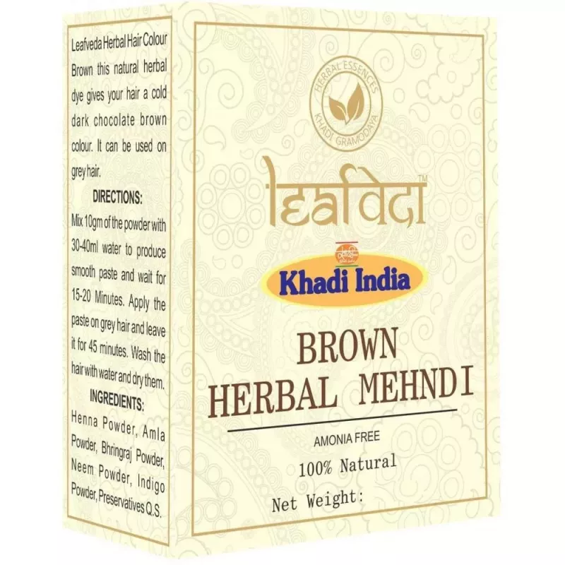 khadi Natural Hair Colors - Color your hair naturally with 100% plant-based  hair color