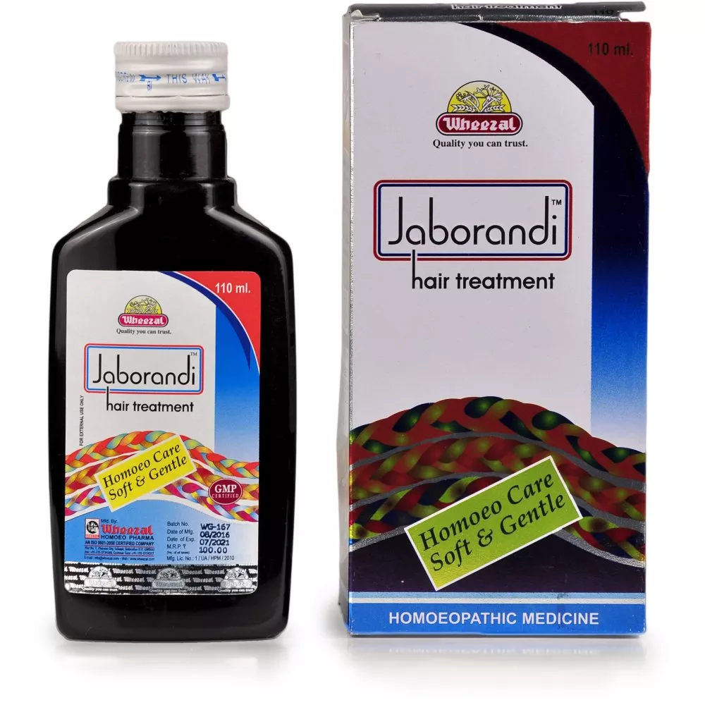 Buy Wheezal Jaborandi Hair Treatment Oil Online - 18% Off! 