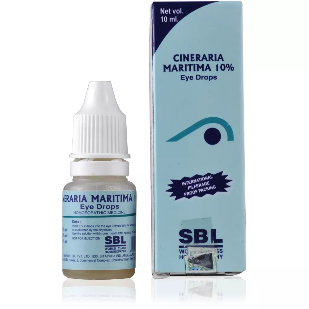 Buy SBL Cineraria Maritima(10) Eye Drops Online 10 Off!