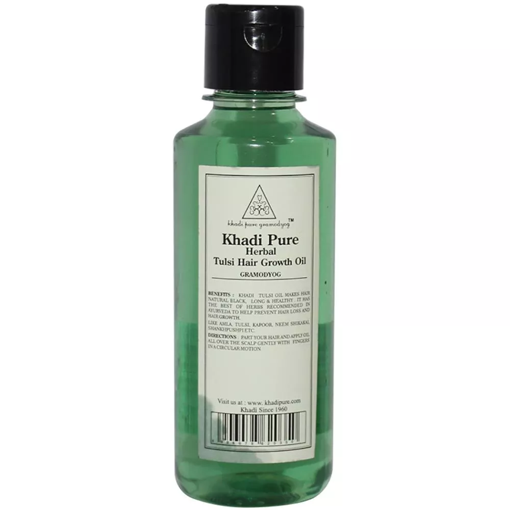 Khadi Natural Vitalising Herbal Hair Oil, Paraben/Mineral Oil Free, 210ml :  Amazon.ae: Health