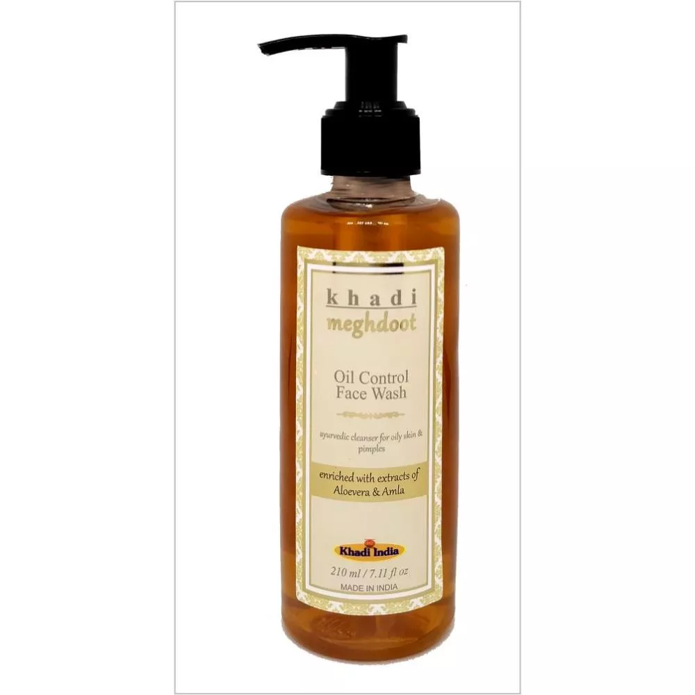 khadi oil control face wash
