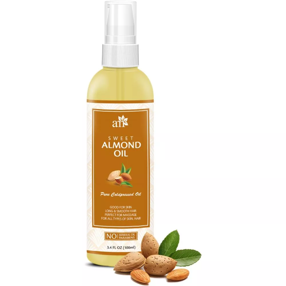 Coldpressed sweet almond oil for babies  ROOT and SOIL 