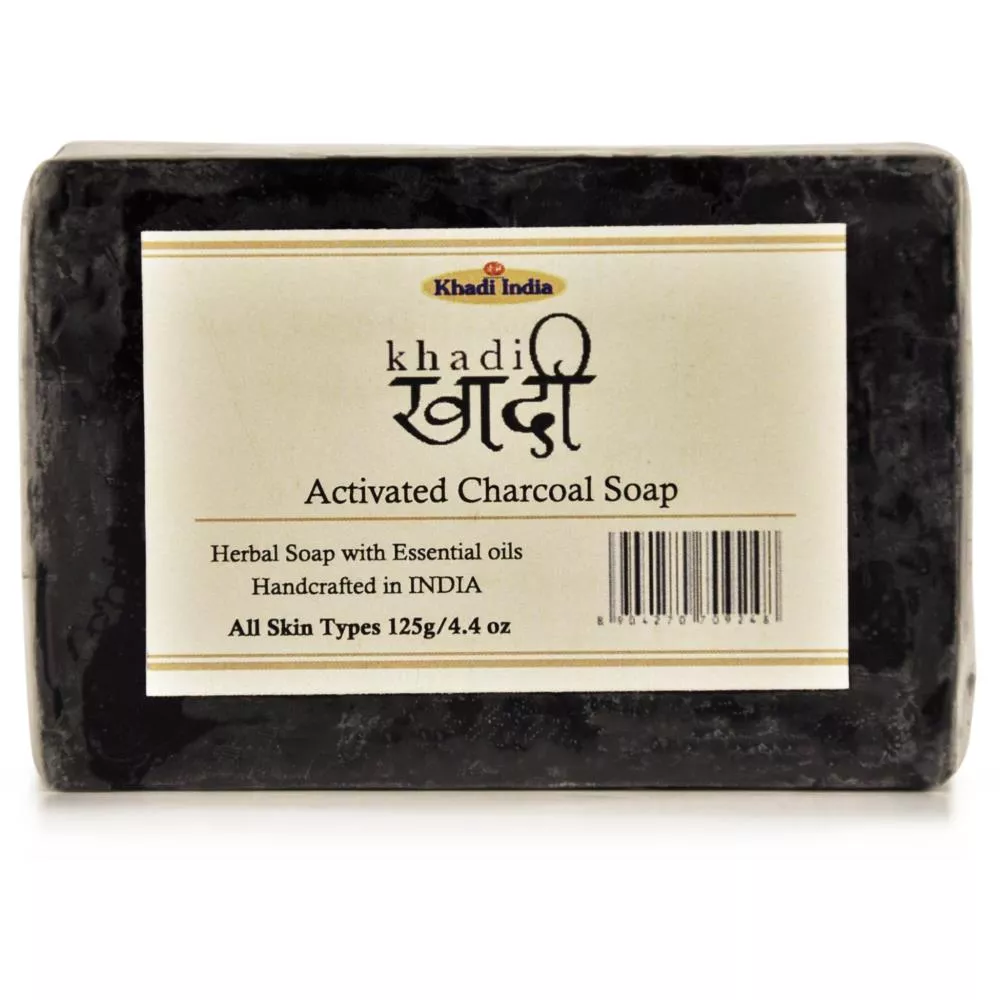 Buy Khadi Activated Charcoal Soap Online 20 Off!