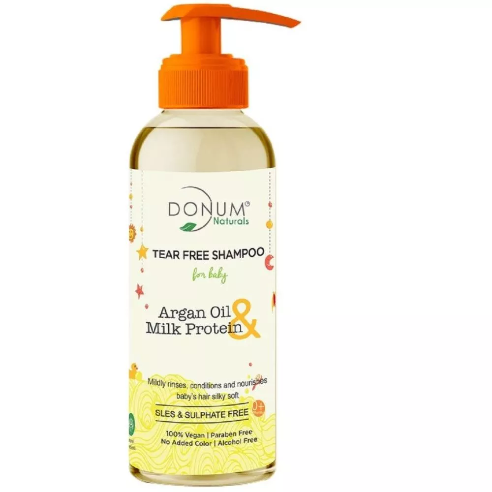 Buy Donum Naturals Tear Free Shampoo For Baby Sulphate Free Light Foaming Online 25 Off