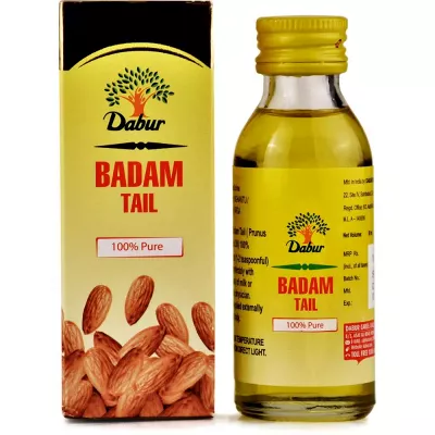 Buy Dabur Badam Tel Online - 5% Off! | Healthmug.com