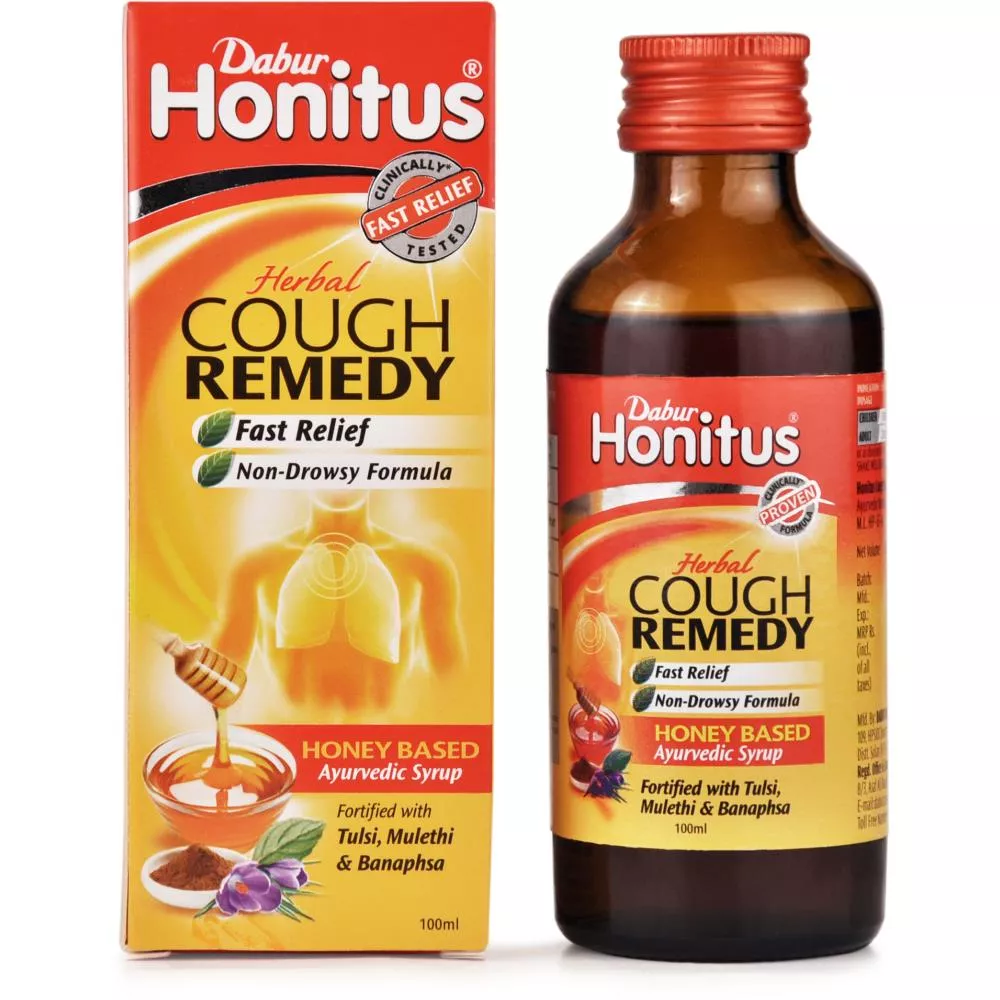 Buy Dabur Honitus Cough Syrup Medicines - 8% Off! | Healthmug.com