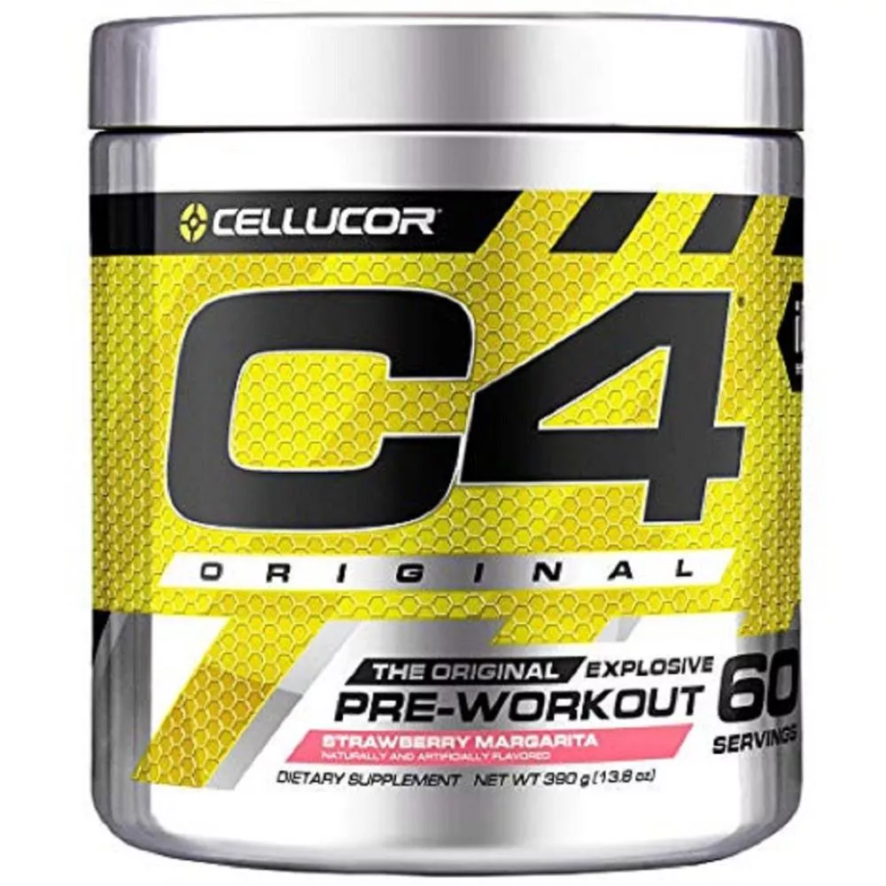 Cellucor C4 Original Pre Workout (60 Servings) Strawberry Magarita (390g)