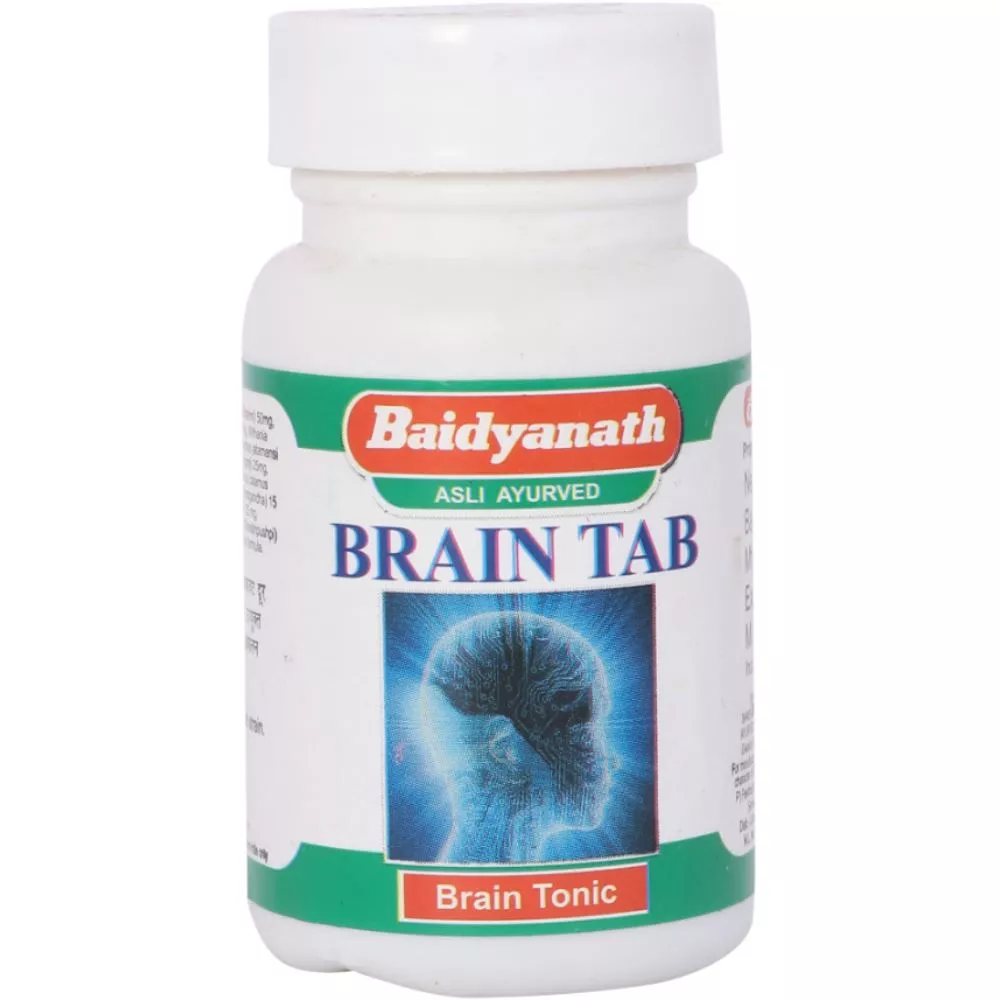Buy Baidyanath Brain Tab Medicines 10 Off!
