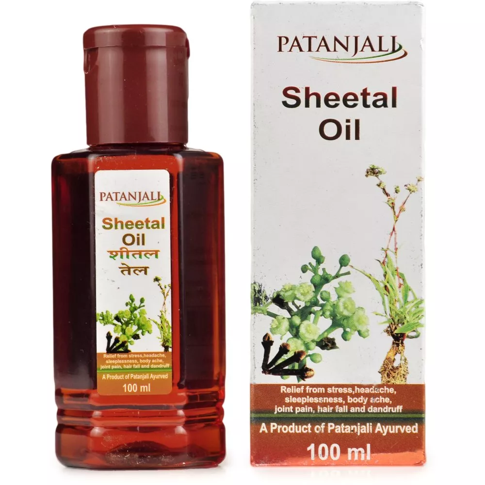 Buy Patanjali Sheetal Hair Oil Online - 10% Off! 
