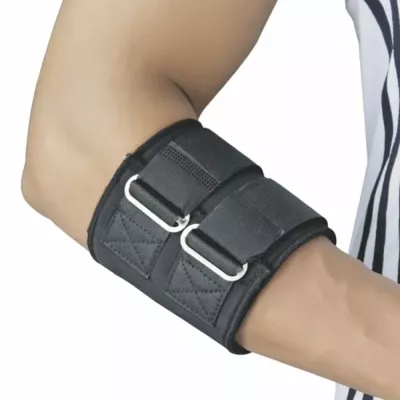 Daily Exercise Compression Support Band Elbow Hyperextension Brace –  OrthoMore