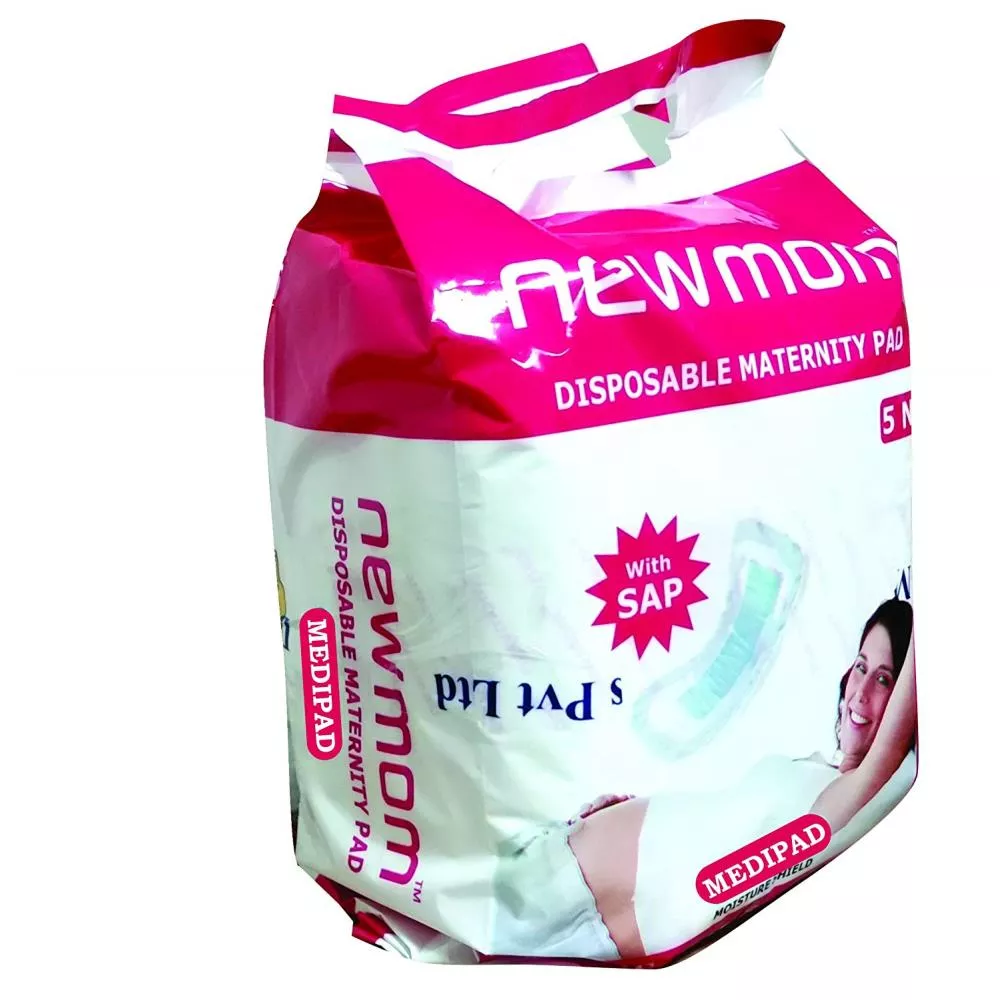 Buy NewMom Disposable Maternity Pads (Medi) Online 10 Off