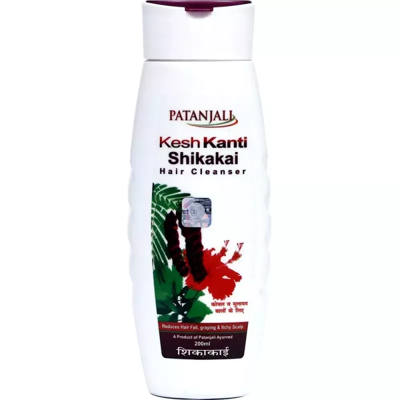 Amazon.com : PATANJALI Kesh Kanti Hair Cleanser Shampoo, 200ML : Beauty &  Personal Care