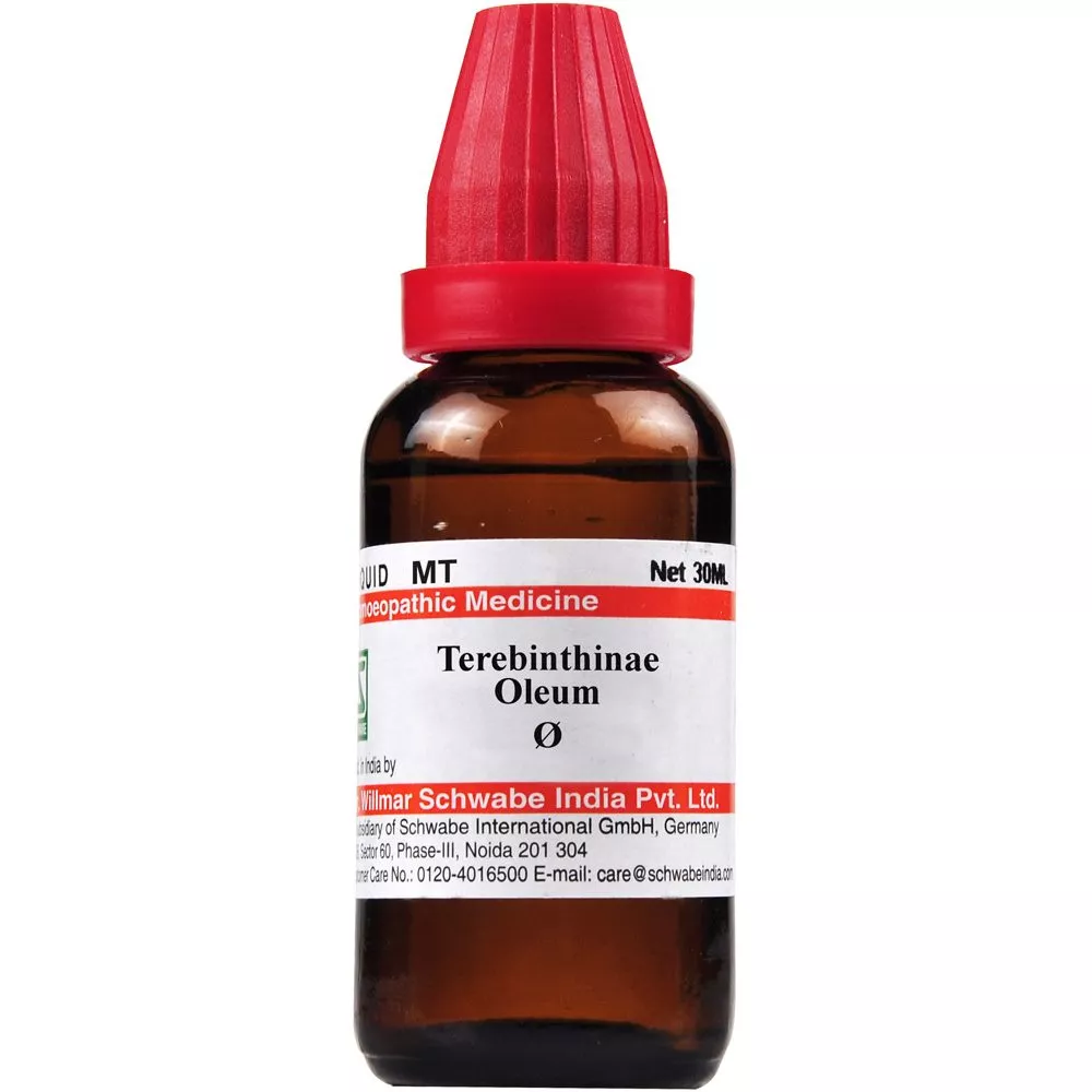 Buy Willmar Schwabe India Terebinthinae Oleum 1X (Q) (30ml Buy Willmar Schwabe India Terebinthinae Oleum 1X (Q) (30ml