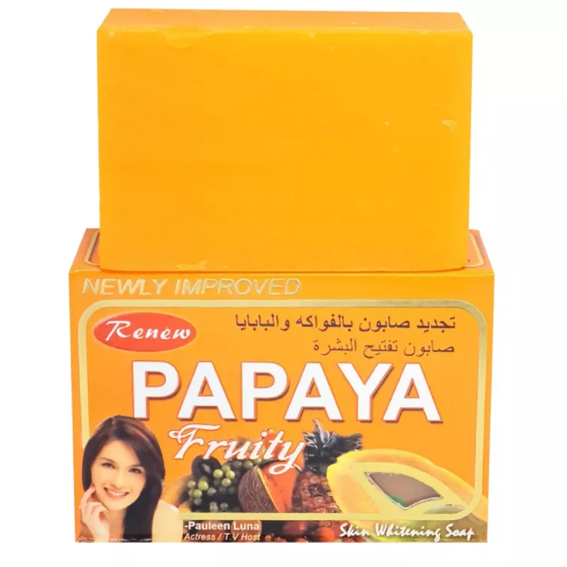 Buy Renew Papaya Fruity Skin Whitening Soap Online 55 Off