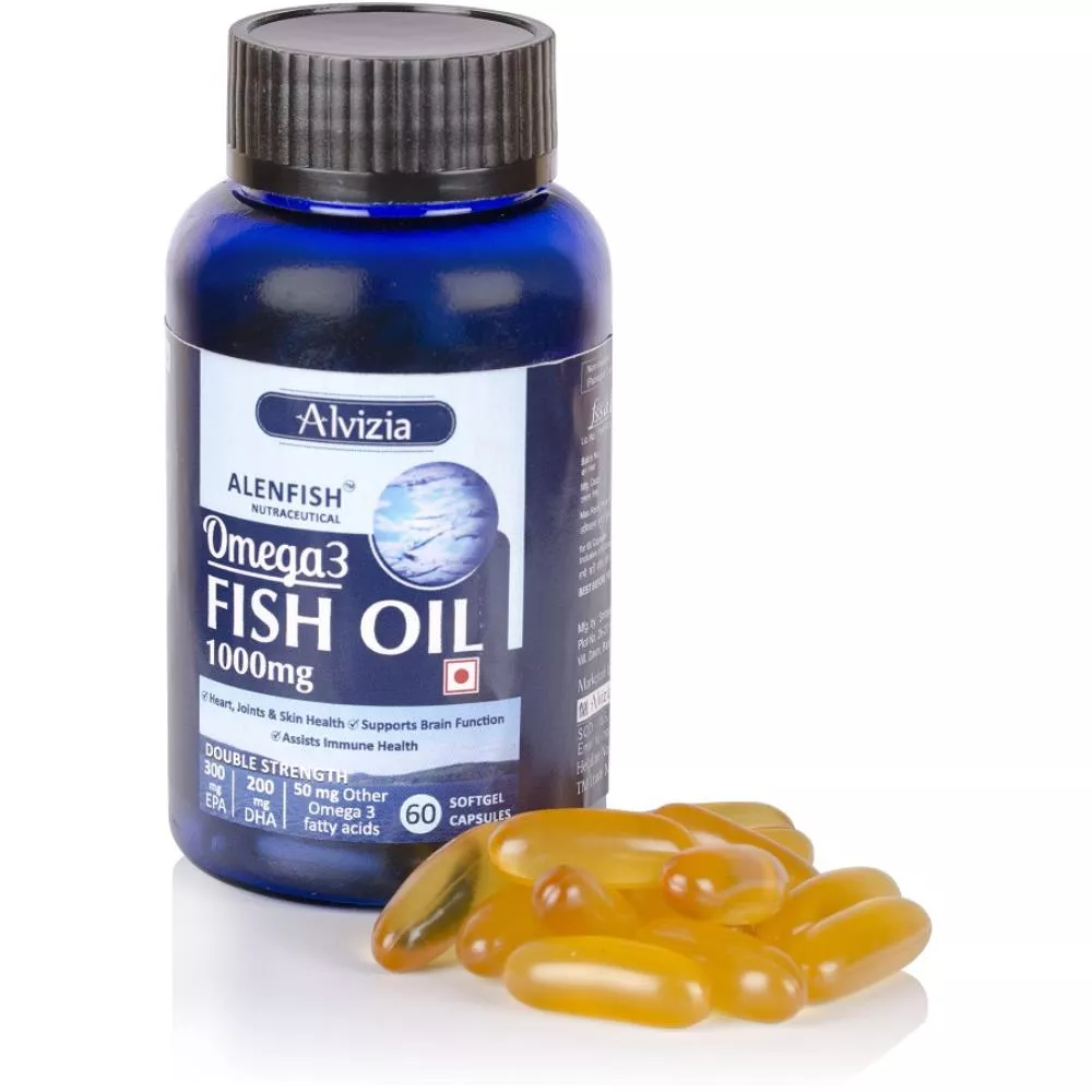 Alvizia Fish Oil 1000 Mg Capsules (60caps) Buy on Healthmug