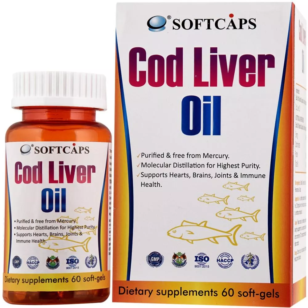 Buy Softcaps Cod Liver Oil Capsules Online 10 Off!