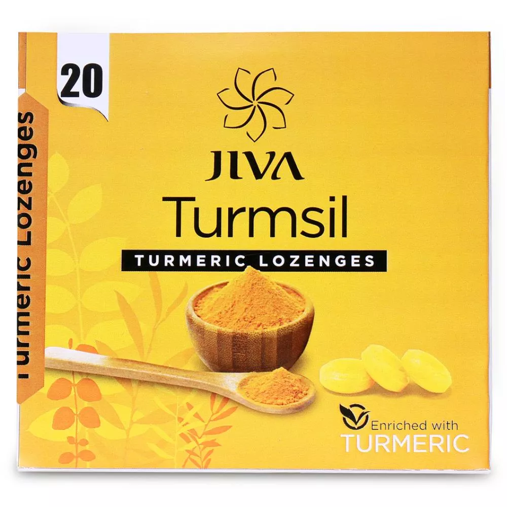 Buy Jiva Ayurveda Turmsil Turmeric Lozenges Medicines 10 Off