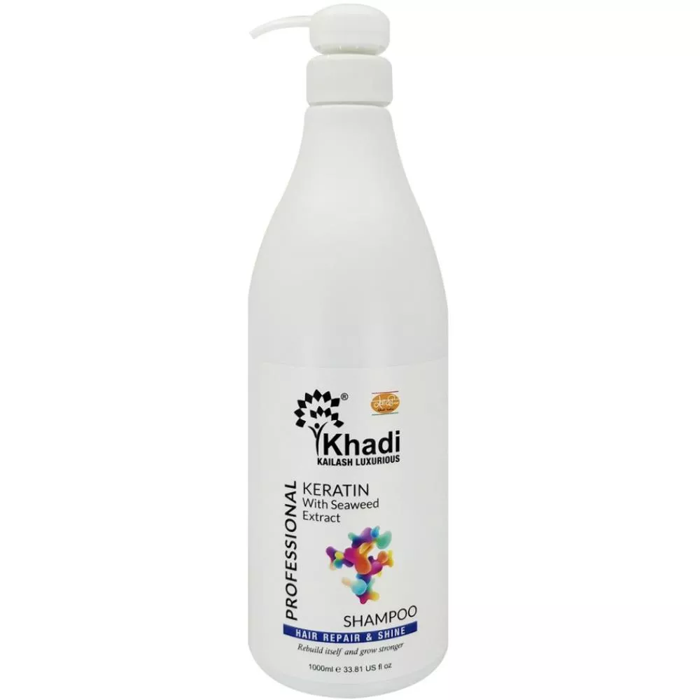 Buy Kailash Khadi Keratin Seaweed Shampoo Online - 10% Off! 
