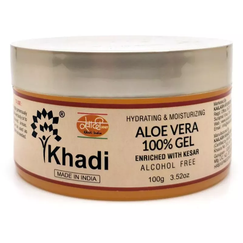 Buy Kailash Khadi Aloe Vera Kesar 100% Gel Online - 10% Off! | Healthmug