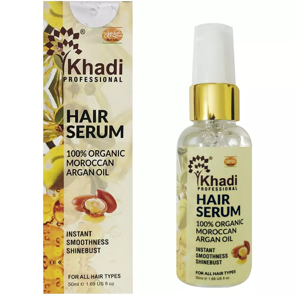 Buy Kailash Khadi Moroccan Argan Hair Serum Online - 10% Off! |  