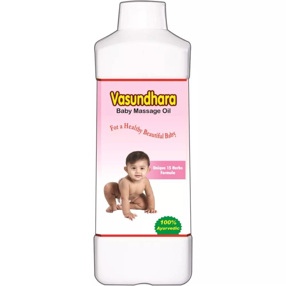 Pitambari Vasundhara Baby Massage Oil (1liter) | Buy on ...