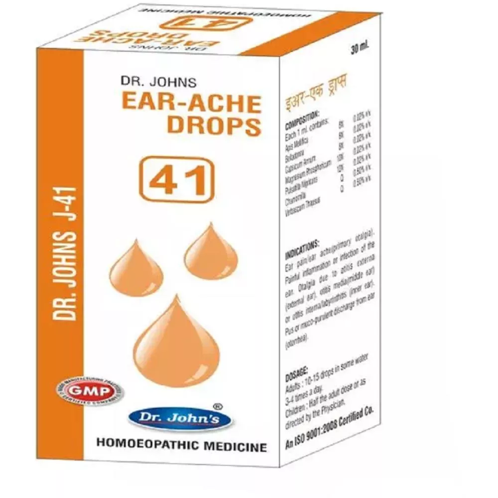 Buy Dr John J 41 Ear Ache Drops Online 18 Off Healthmug