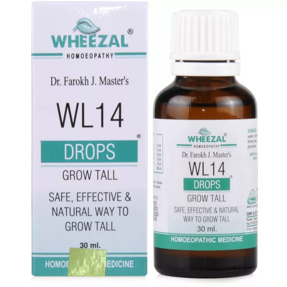 Buy Wheezal WL14 Grow Tall Drops Online 5 Off!