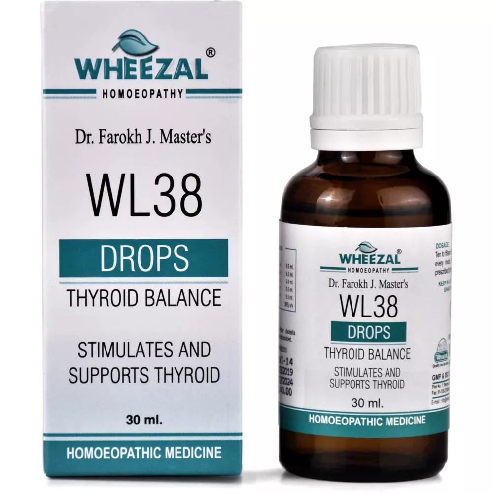 Buy Wheezal Wl 38 Thyroid Balance Drops Online 11 Off Healthmug Com