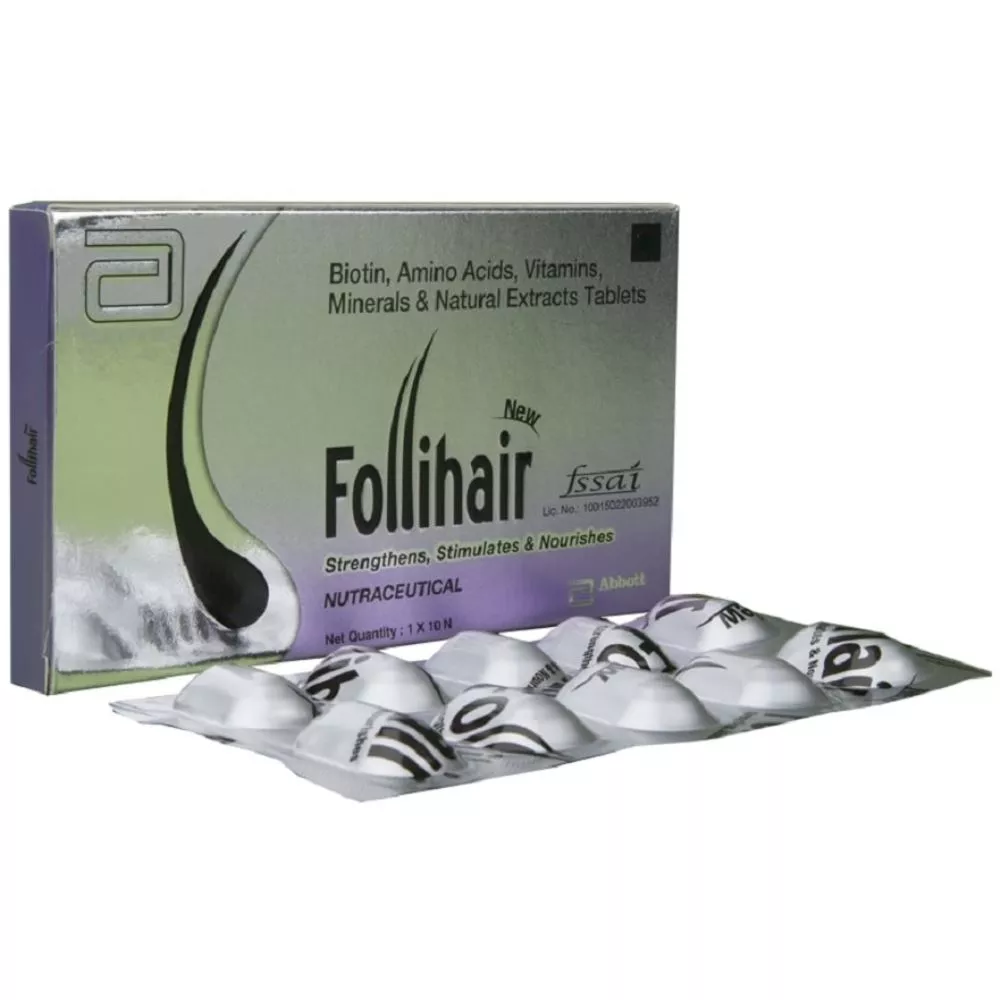 Abbott New Follihair Tablet (10tab) Buy on Healthmug