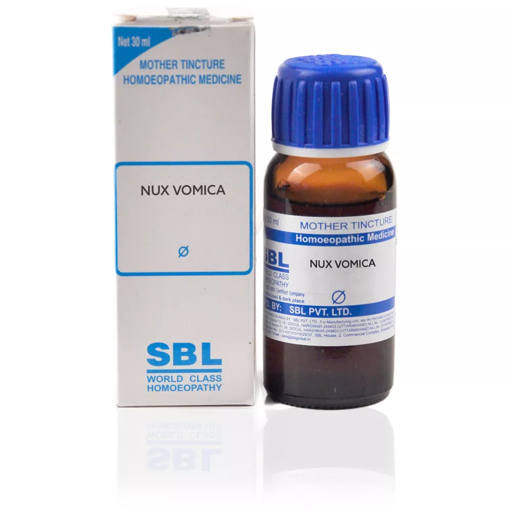 SBL Nux Vomica collection Dilution Toutes Puissances (30ml) & (10ml)| Puissance au choix