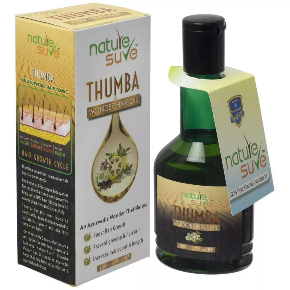 Buy Nature Sure Thumba Wonder Hair Oil Online  20 Off  Healthmugcom