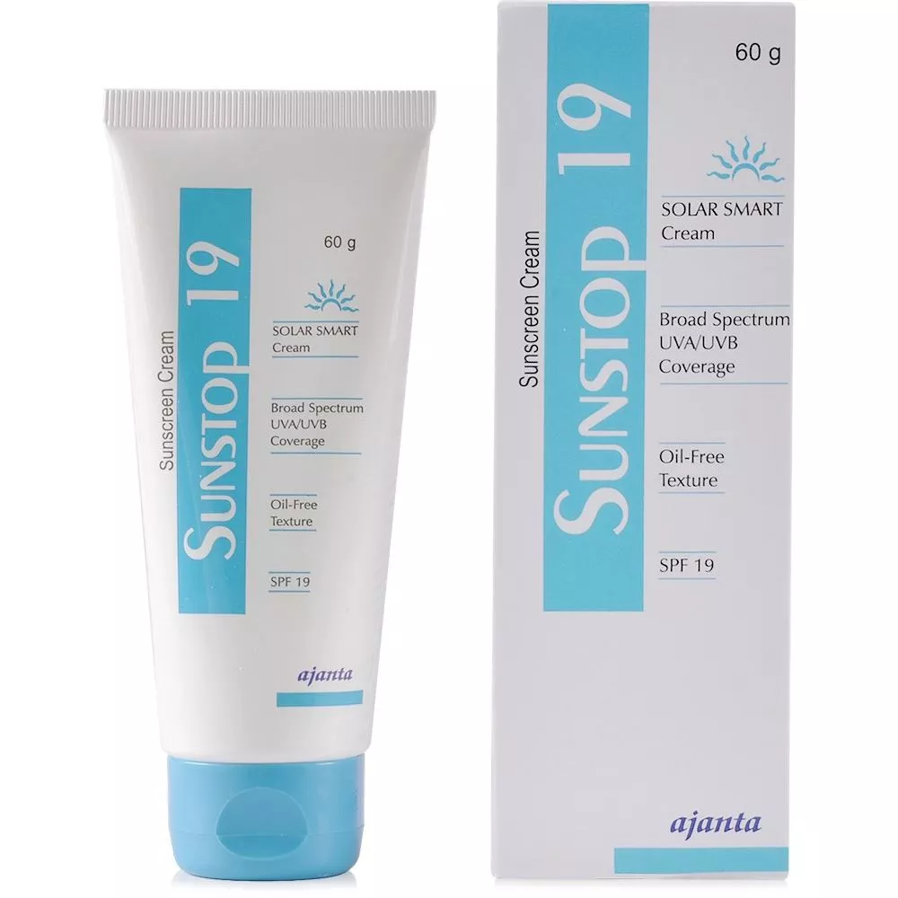 Buy Ajanta Pharma Sunstop 19 Cream Online - 10% Off! Buy Ajanta Pharma Sunstop 19 Cream Online - 10% Off!