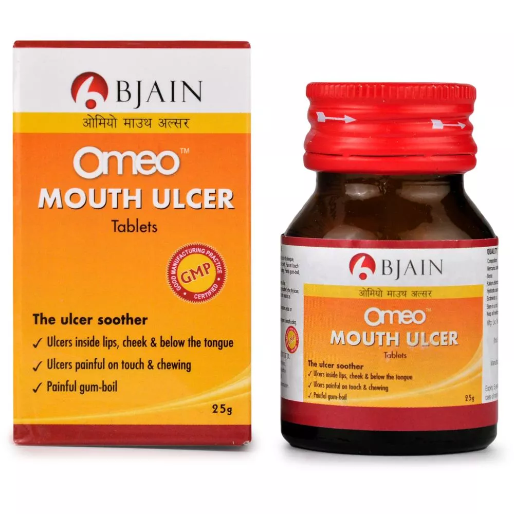 Buy B Jain Omeo Mouth Ulcer Tablets Online 30 Off!