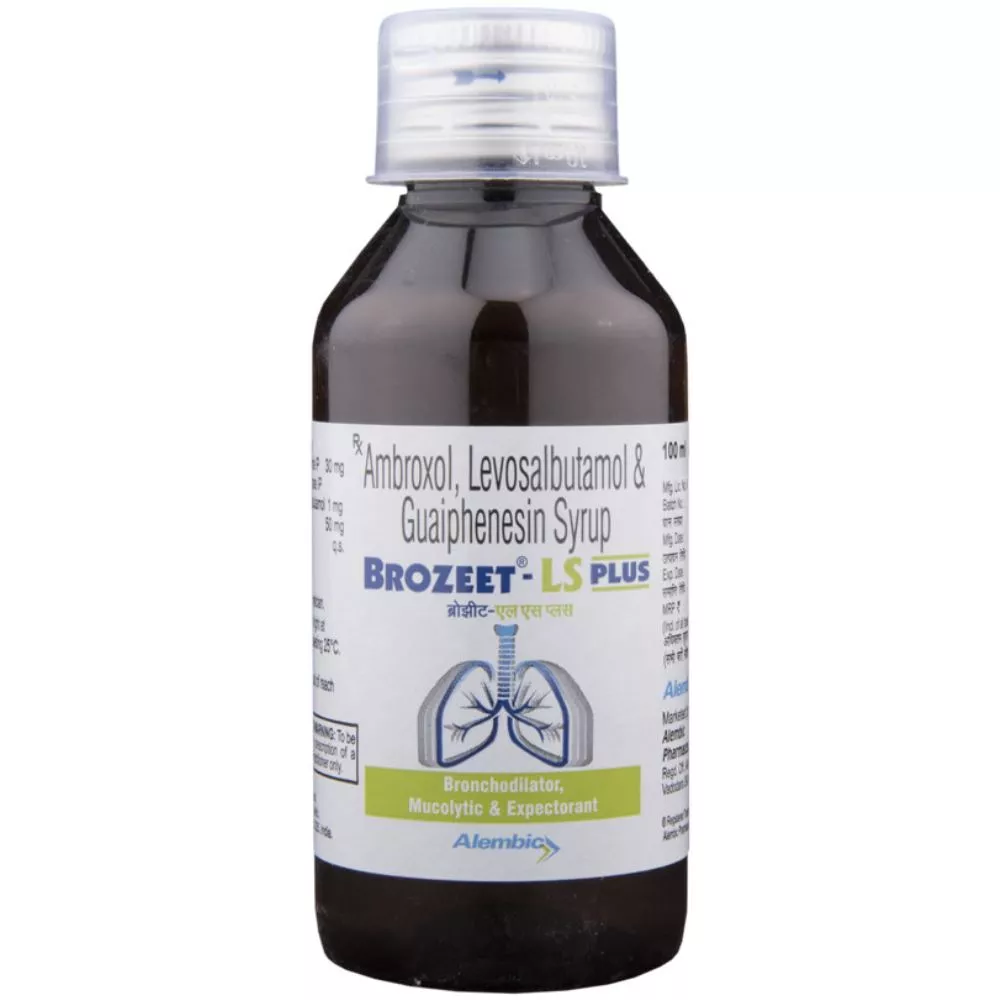 Brozeet LS Plus Syrup (100ml) Buy on Healthmug
