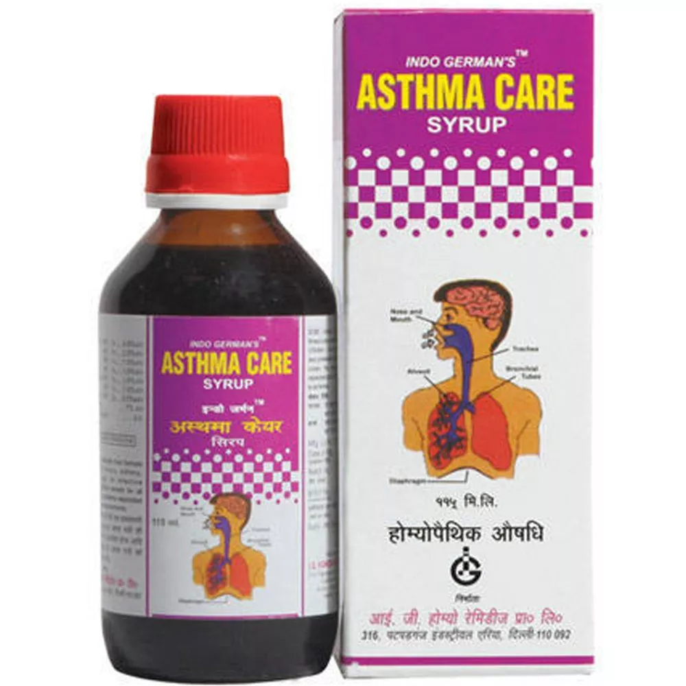 Buy Indo German Asthma Care Syrup Online 26 Off!