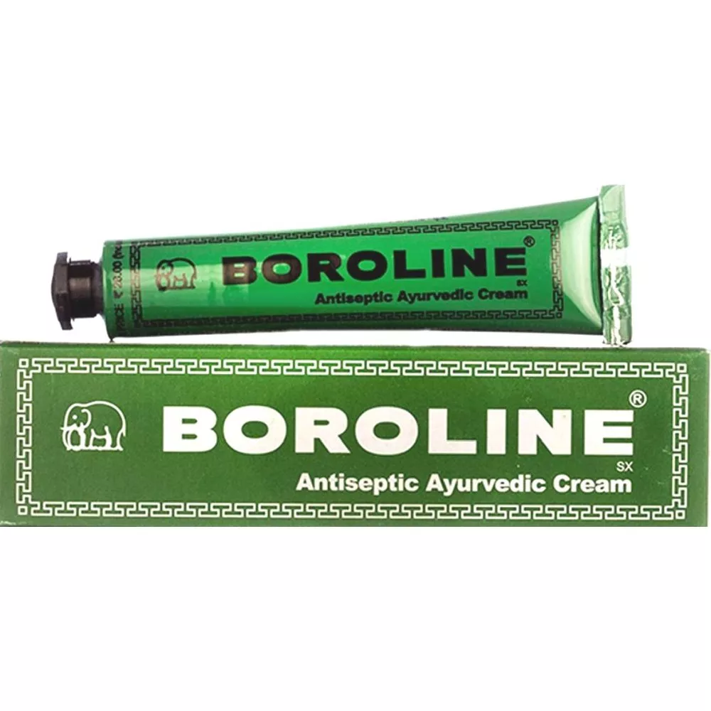 Buy BOROLINE ANTISEPTIC AYURVEDIC CREAM 6 gm Online at Best Price -  Skin-Treatment
