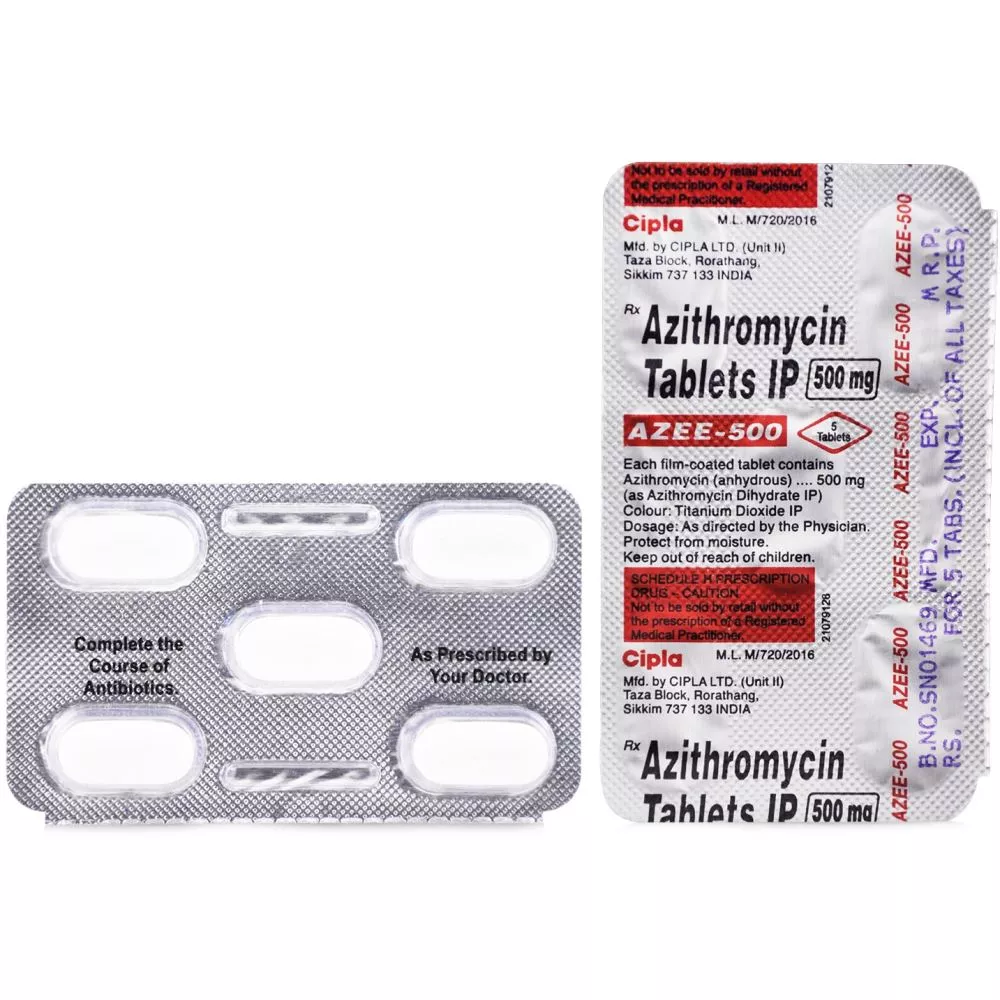 azithromycin 500 mg x 4