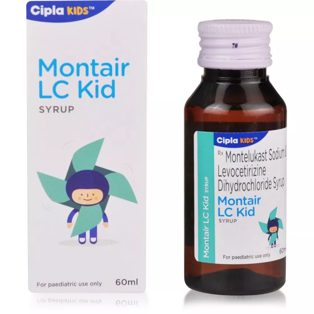 Montair LC Kid Syrup (60ml) Buy on Healthmug