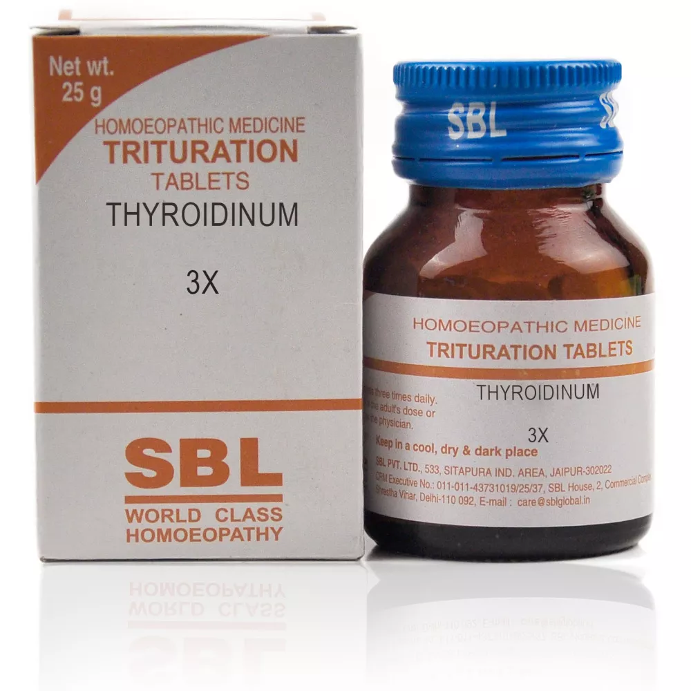 Buy Sbl Thyroidinum Trituration Tablets Online 10 Off Healthmug Com