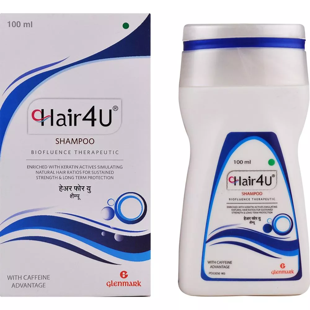 Buy Glenmark Pharma Hair 4U Shampoo Online - 10% Off! 
