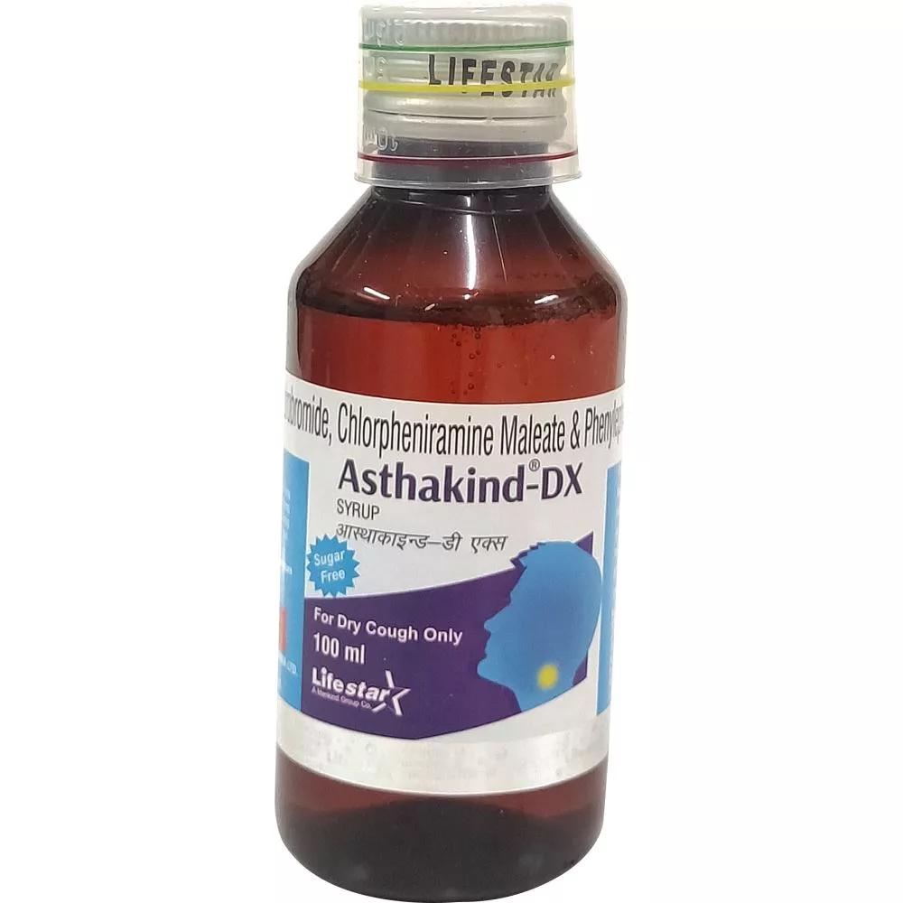 Asthakind DX Sugar Free Syrup (100ml) | Buy on Healthmug