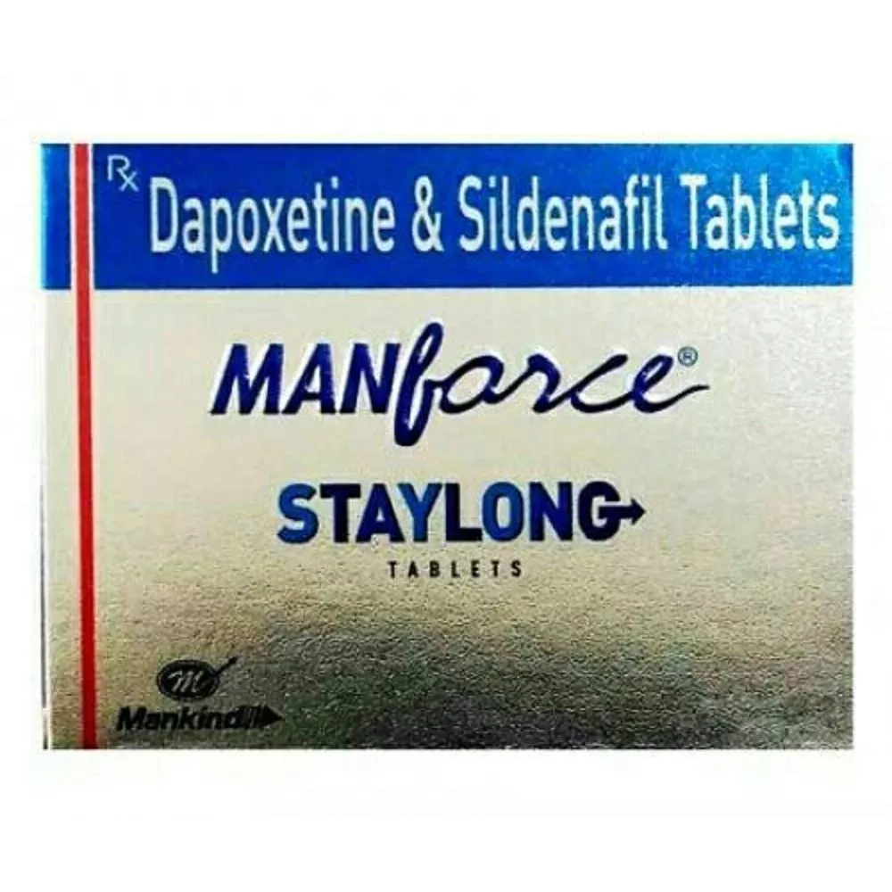 Sildenafil 50mg Dapoxetine 30mg