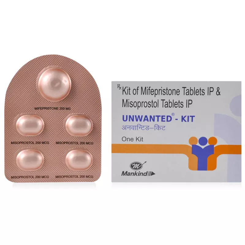 Unwanted Kit Tablet - (200mg/200mcg) (1tab) | Buy on Healthmug