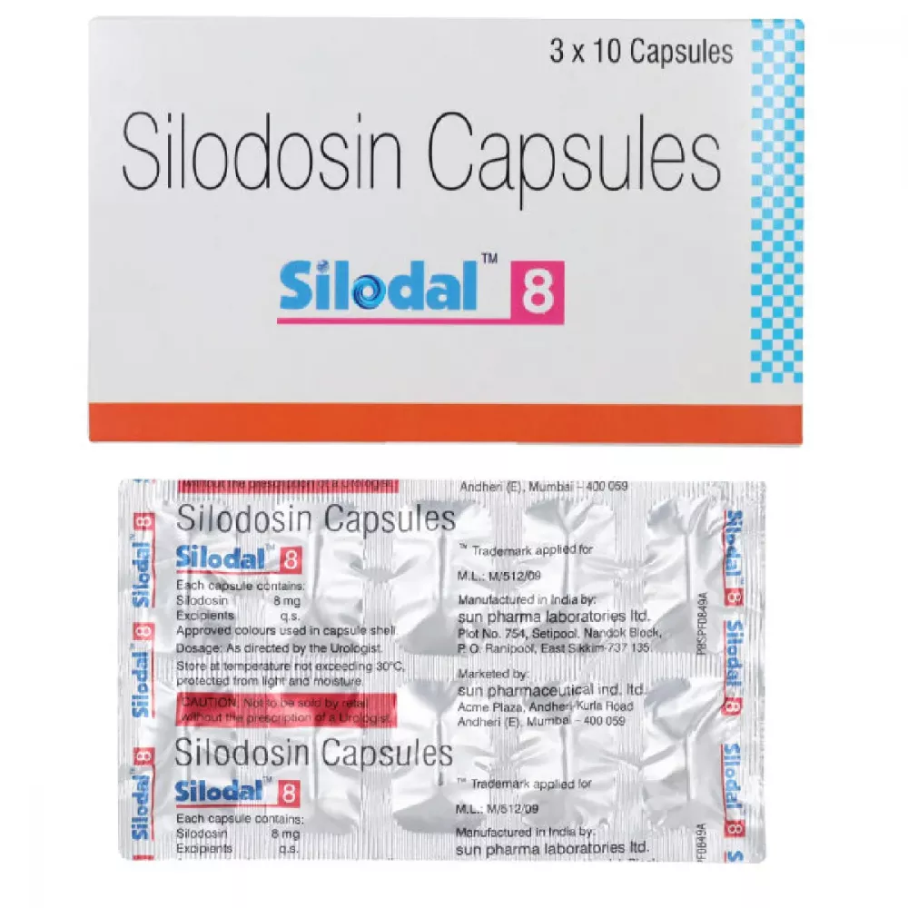 Silodal Capsule (8mg) (10caps) | Buy on Healthmug