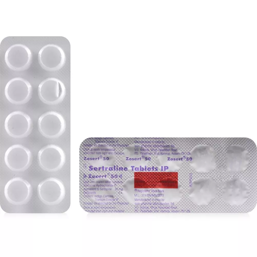 Zosert Tablet (50mg) (10tab) Buy on Healthmug