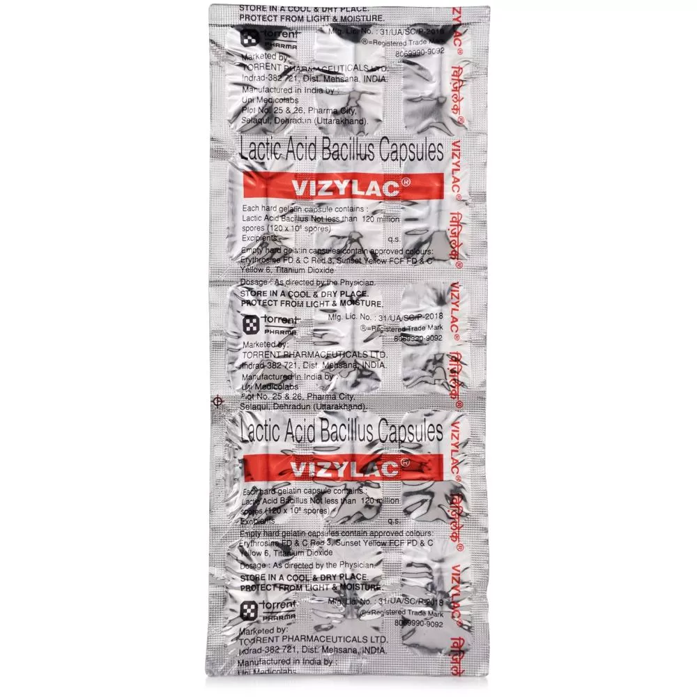 Vizylac Capsule (15caps) Buy on Healthmug